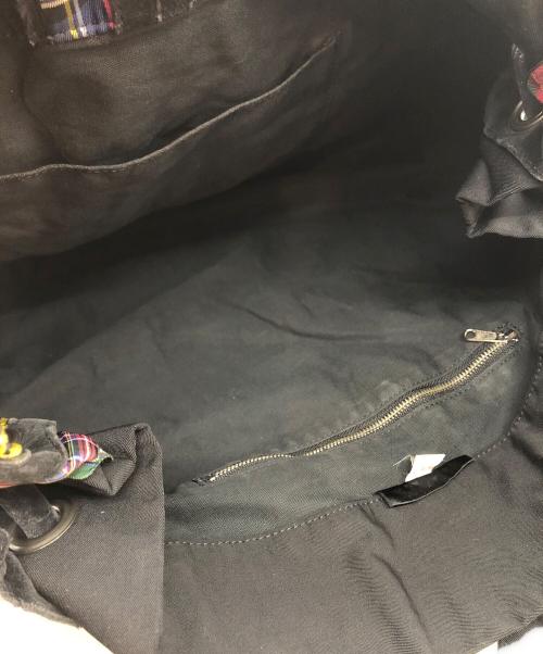 tricot COMME des GARCONS（トリココムデギャルソン）tricot COMME des GARCONS (トリココムデギャルソン) ユニオンジャックトートバッグ ブラックの古着・服飾アイテム