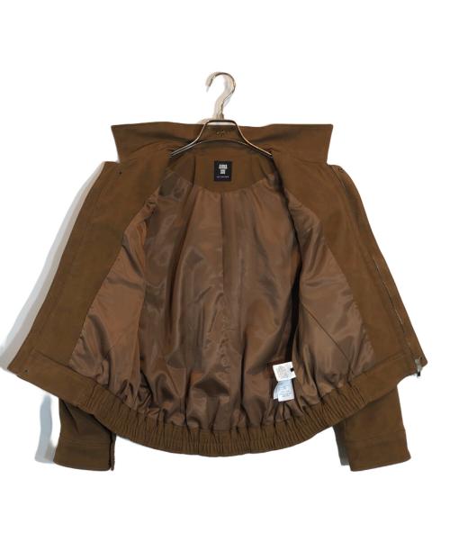 ANNA SUI（アナスイ）ANNA SUI (アナスイ) Lily Brown (リリーブラウン) バタフライスタッズブルゾン ブラウン サイズ:SIZE ONEの古着・服飾アイテム