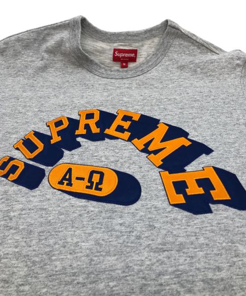 SUPREME（シュプリーム）Supreme (シュプリーム) Alpha Omega Tee グレー サイズ:Mの古着・服飾アイテム