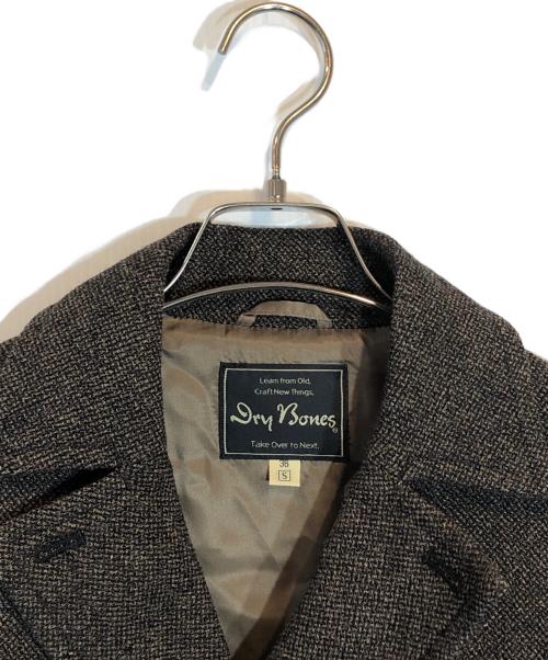 Dry Bones（ドライボーンズ）Dry Bones (ドライボーンズ) ヴィトーダブルジャケット ブラウン サイズ:Sの古着・服飾アイテム