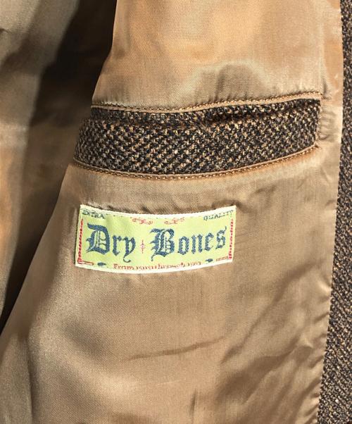 Dry Bones（ドライボーンズ）Dry Bones (ドライボーンズ) ヴィトーダブルジャケット ブラウン サイズ:Sの古着・服飾アイテム