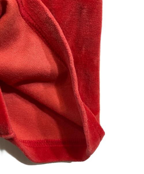 Needles（ニードルズ）Needles (ニードルズ) ベロアトラックパンツ レッド サイズ:XSの古着・服飾アイテム