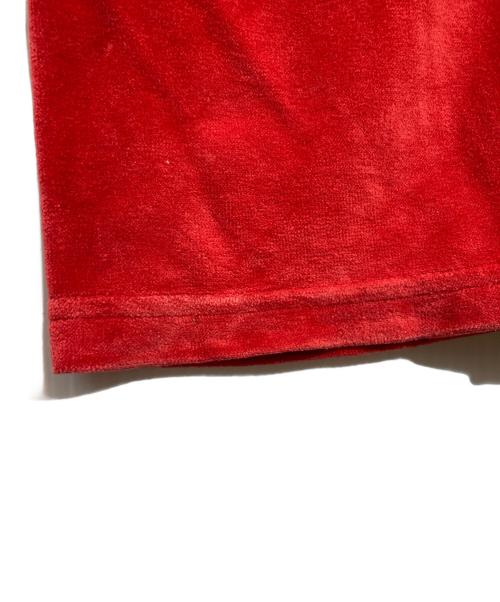 Needles（ニードルズ）Needles (ニードルズ) ベロアトラックパンツ レッド サイズ:XSの古着・服飾アイテム