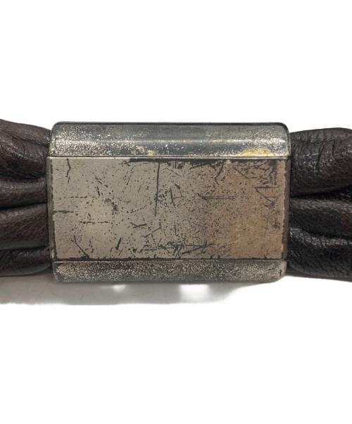 Yves Saint Laurent（イヴサンローラン）Yves Saint Laurent (イヴサンローラン) イヴサンローラン サントロペ ワンショルダーバッグ ブラウンの古着・服飾アイテム