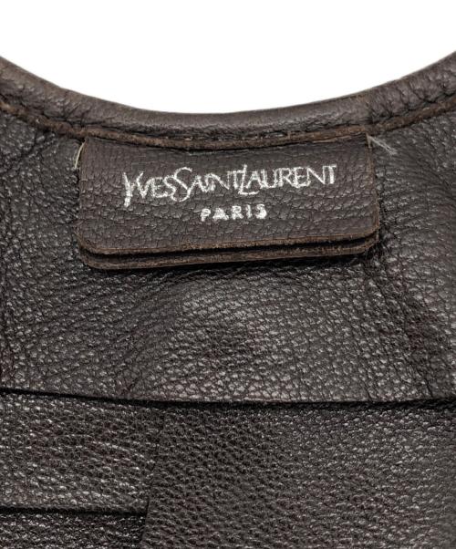 Yves Saint Laurent（イヴサンローラン）Yves Saint Laurent (イヴサンローラン) イヴサンローラン サントロペ ワンショルダーバッグ ブラウンの古着・服飾アイテム