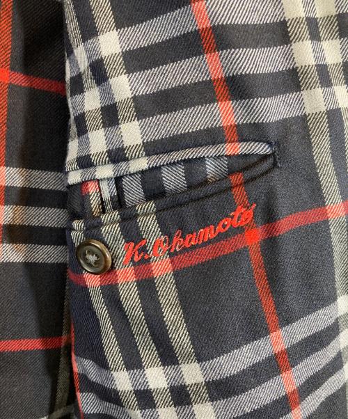 Burberry's（バーバリーズ）Burberry's (バーバリーズ) ウール ハリントンジャケット ネイビー サイズ:Mediumの古着・服飾アイテム