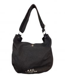 A.P.C.（アーペーセー）の古着「ベサス ジャーナル スモール ショルダーバッグ」｜ブラック