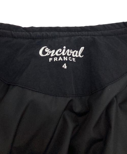 ORCIVAL（オーシバル）ORCIVAL (オーシバル) インサレーション Ｖネックブルゾン ブラック サイズ:４の古着・服飾アイテム