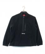 SUPREMEシュプリーム）の古着「POLARTEC HALF ZIP PULLOVER」｜ブラック