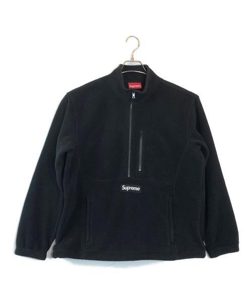 SUPREME（シュプリーム）Supreme (シュプリーム) POLARTEC HALF ZIP PULLOVER ブラック サイズ:SIZE Mの古着・服飾アイテム