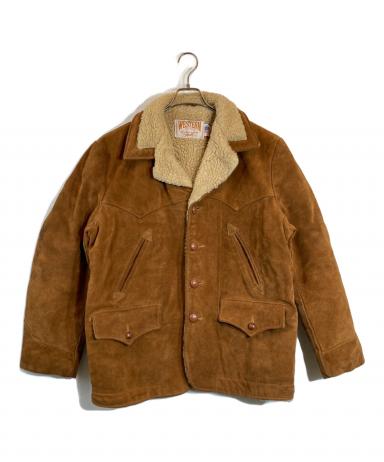 中古・古着通販】Schott (ショット) ボアランチジャケット ブラウン