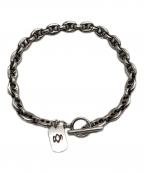 GOTHIC YOHJI YAMAMOTOゴシックヨウジヤマモト）の古着「SILVER 950 CHAIN BRACELET PT1」