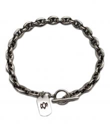 GOTHIC YOHJI YAMAMOTO（ゴシックヨウジヤマモト）の古着「SILVER 950 CHAIN BRACELET PT1」