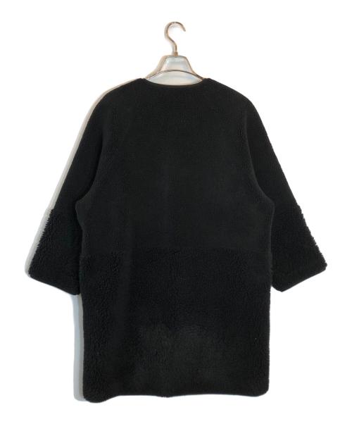 allureville（アルアバイル）allureville (アルアバイル) リバーシブルボアコート ブラック サイズ:SIZE Freeの古着・服飾アイテム
