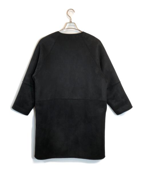 allureville（アルアバイル）allureville (アルアバイル) リバーシブルボアコート ブラック サイズ:SIZE Freeの古着・服飾アイテム