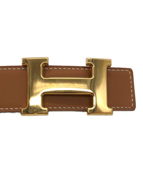 HERMES（エルメス）HERMES (エルメス) Hバックルベルト ベージュ サイズ:SIZE 80の古着・服飾アイテム