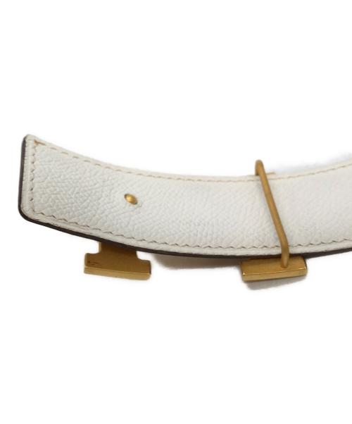 HERMES（エルメス）HERMES (エルメス) Hバックルベルト ベージュ サイズ:SIZE 80の古着・服飾アイテム