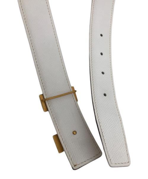 HERMES（エルメス）HERMES (エルメス) Hバックルベルト ベージュ サイズ:SIZE 80の古着・服飾アイテム