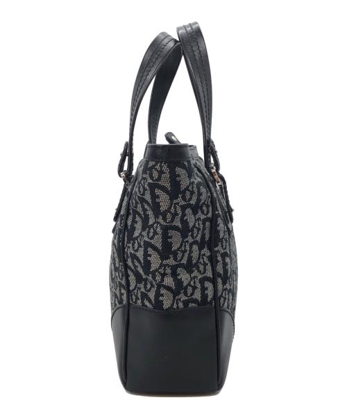 Christian Dior（クリスチャン ディオール）Christian Dior (クリスチャン ディオール) トロッターキャンバストートバッグ ブラックの古着・服飾アイテム