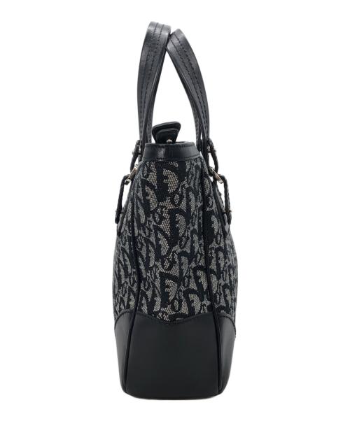 Christian Dior（クリスチャン ディオール）Christian Dior (クリスチャン ディオール) トロッターキャンバストートバッグ ブラックの古着・服飾アイテム