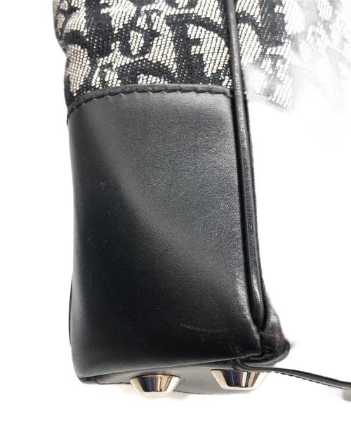 Christian Dior（クリスチャン ディオール）Christian Dior (クリスチャン ディオール) トロッターキャンバストートバッグ ブラックの古着・服飾アイテム