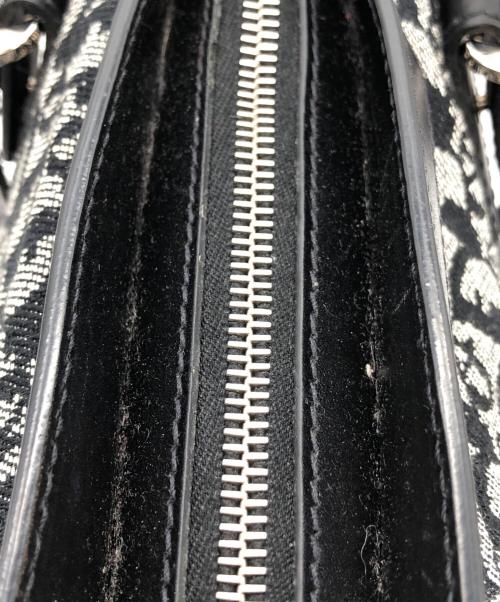 Christian Dior（クリスチャン ディオール）Christian Dior (クリスチャン ディオール) トロッターキャンバストートバッグ ブラックの古着・服飾アイテム