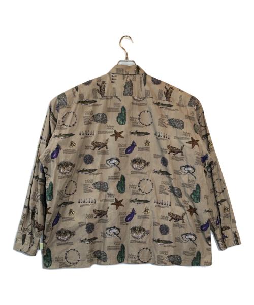 SSZ（エスエスズィー）SSZ (エスエスズィー) Toge Snap Button Shirt ブラウン サイズ:SIZE Sの古着・服飾アイテム