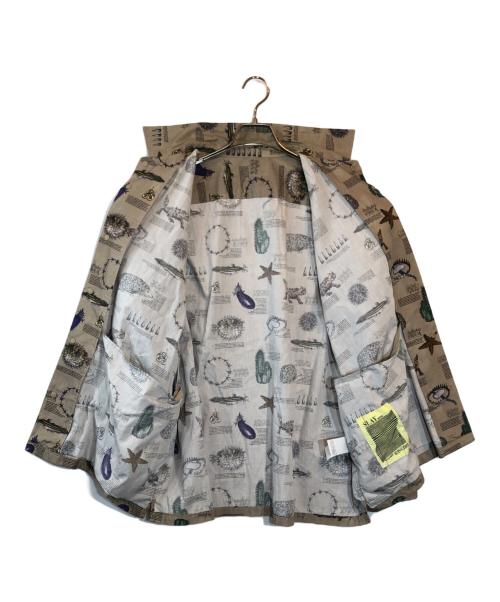 SSZ（エスエスズィー）SSZ (エスエスズィー) Toge Snap Button Shirt ブラウン サイズ:SIZE Sの古着・服飾アイテム