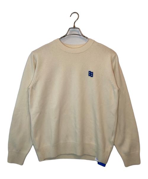 ADER error（アーダーエラー）ADER error (アーダーエラー) アーダーエラー ADER error クルーネックニット ベージュ サイズ:Lの古着・服飾アイテム