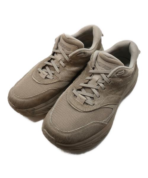 HOKAONEONE（ホカオネオネ）HOKAONEONE (ホカオネオネ) Engineered Garments (エンジニアドガーメンツ) U HOKA X EG BONDI L ベージュ サイズ:SIZE US 9の古着・服飾アイテム