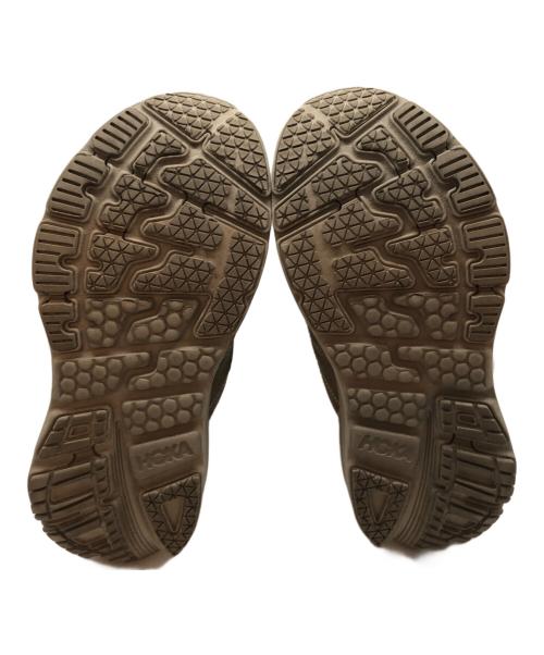 HOKAONEONE（ホカオネオネ）HOKAONEONE (ホカオネオネ) Engineered Garments (エンジニアドガーメンツ) U HOKA X EG BONDI L ベージュ サイズ:SIZE US 9の古着・服飾アイテム