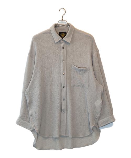 MAISON SPECIAL（メゾンスペシャル）MAISON SPECIAL (メゾンスペシャル) Prime-Over Shirt Coat グレー サイズ:2の古着・服飾アイテム