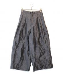 MAISON SPECIAL（メゾンスペシャル）の古着「Prime-Wide Baggy Pants」｜パープル