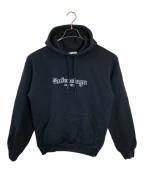 BALENCIAGAバレンシアガ）の古着「刺繍パーカー」｜ネイビー
