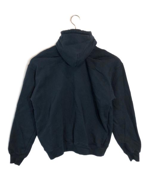 BALENCIAGA（バレンシアガ）BALENCIAGA (バレンシアガ) 刺繍パーカー ネイビー サイズ:XSの古着・服飾アイテム