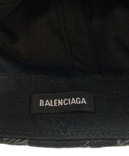 BALENCIAGA（バレンシアガ）BALENCIAGA (バレンシアガ) LOGO BB キャップ ブラック サイズ:Sの古着・服飾アイテム