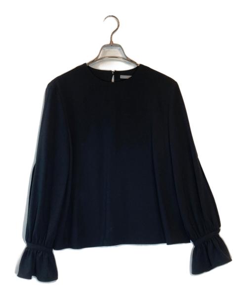 theory luxe（セオリーリュクス）theory luxe (セオリーリュクス) ボリュームブラウス ブラック サイズ:38の古着・服飾アイテム