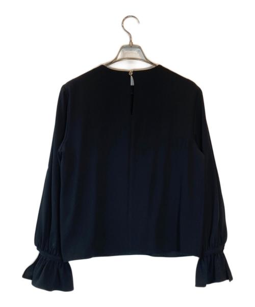 theory luxe（セオリーリュクス）theory luxe (セオリーリュクス) ボリュームブラウス ブラック サイズ:38の古着・服飾アイテム