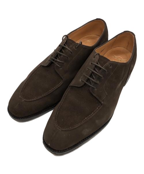 POULSEN SKONE & Co（ポールセン スコーン）POULSEN SKONE & Co (ポールセン スコーン) スエードレザーシューズ ブラウン サイズ:SIZE 8の古着・服飾アイテム