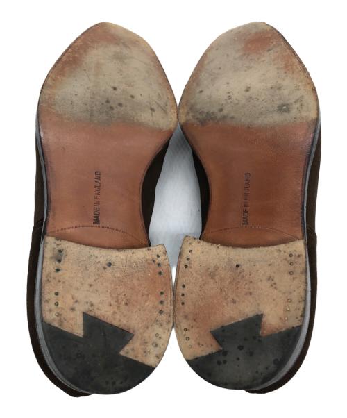 POULSEN SKONE & Co（ポールセン スコーン）POULSEN SKONE & Co (ポールセン スコーン) スエードレザーシューズ ブラウン サイズ:SIZE 8の古着・服飾アイテム