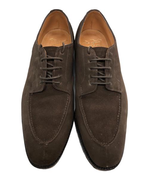 POULSEN SKONE & Co（ポールセン スコーン）POULSEN SKONE & Co (ポールセン スコーン) スエードレザーシューズ ブラウン サイズ:SIZE 8の古着・服飾アイテム