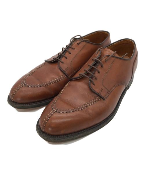Alden（オールデン）ALDEN (オールデン) NORWEGIAN FRONT BLUCHER HANDSEWN VAMP ブラウン サイズ:SIZE 8 1/2の古着・服飾アイテム