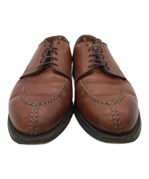 Alden（オールデン）ALDEN (オールデン) NORWEGIAN FRONT BLUCHER HANDSEWN VAMP ブラウン サイズ:SIZE 8 1/2の古着・服飾アイテム
