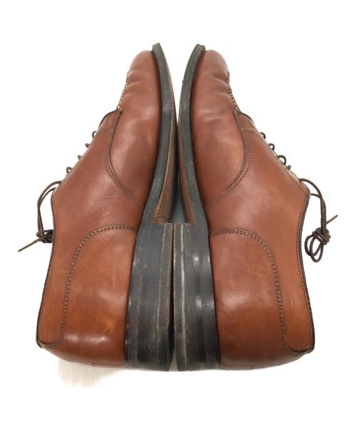 Alden（オールデン）ALDEN (オールデン) NORWEGIAN FRONT BLUCHER HANDSEWN VAMP ブラウン サイズ:SIZE 8 1/2の古着・服飾アイテム