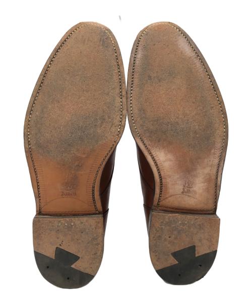 Alden（オールデン）ALDEN (オールデン) NORWEGIAN FRONT BLUCHER HANDSEWN VAMP ブラウン サイズ:SIZE 8 1/2の古着・服飾アイテム