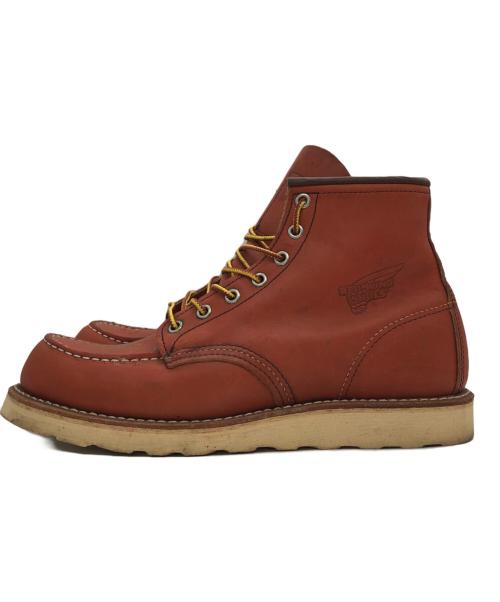 RED WING（レッドウィング）RED WING (レッドウィング) 6-inch Classic Moc ブラウン サイズ:SIZE USA8の古着・服飾アイテム