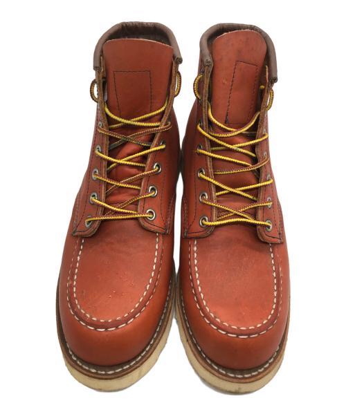 RED WING（レッドウィング）RED WING (レッドウィング) 6-inch Classic Moc ブラウン サイズ:SIZE USA8の古着・服飾アイテム