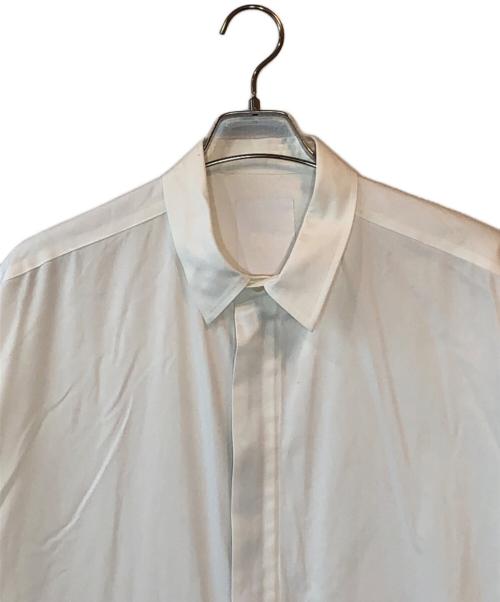 ONE GRAVITY（ワングラヴィティ）ONE GRAVITY (ワングラヴィティ) カーゴポケット オーバーレイヤーシャツ ホワイト サイズ:XLの古着・服飾アイテム