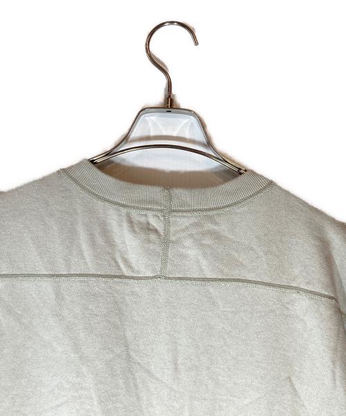 BLAMINK（ブラミンク）BLAMINK (ブラミンク) 吊裏毛ロゴショートスリーブプルオーバー ベージュ サイズ:SIZE 1の古着・服飾アイテム