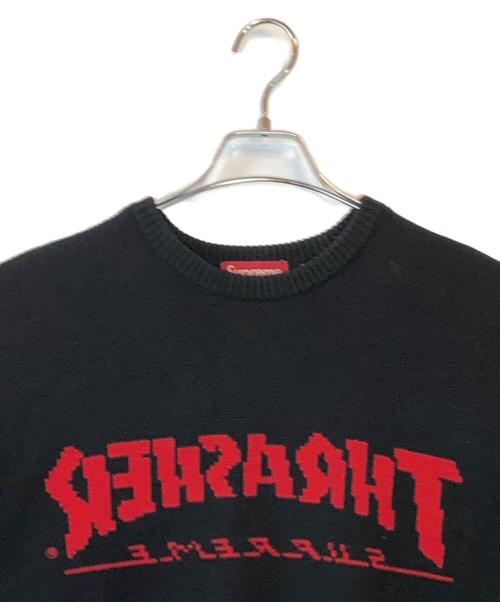 SUPREME（シュプリーム）Supreme (シュプリーム) THRASHER (スラッシャー) SWEATER ブラック サイズ:Lの古着・服飾アイテム